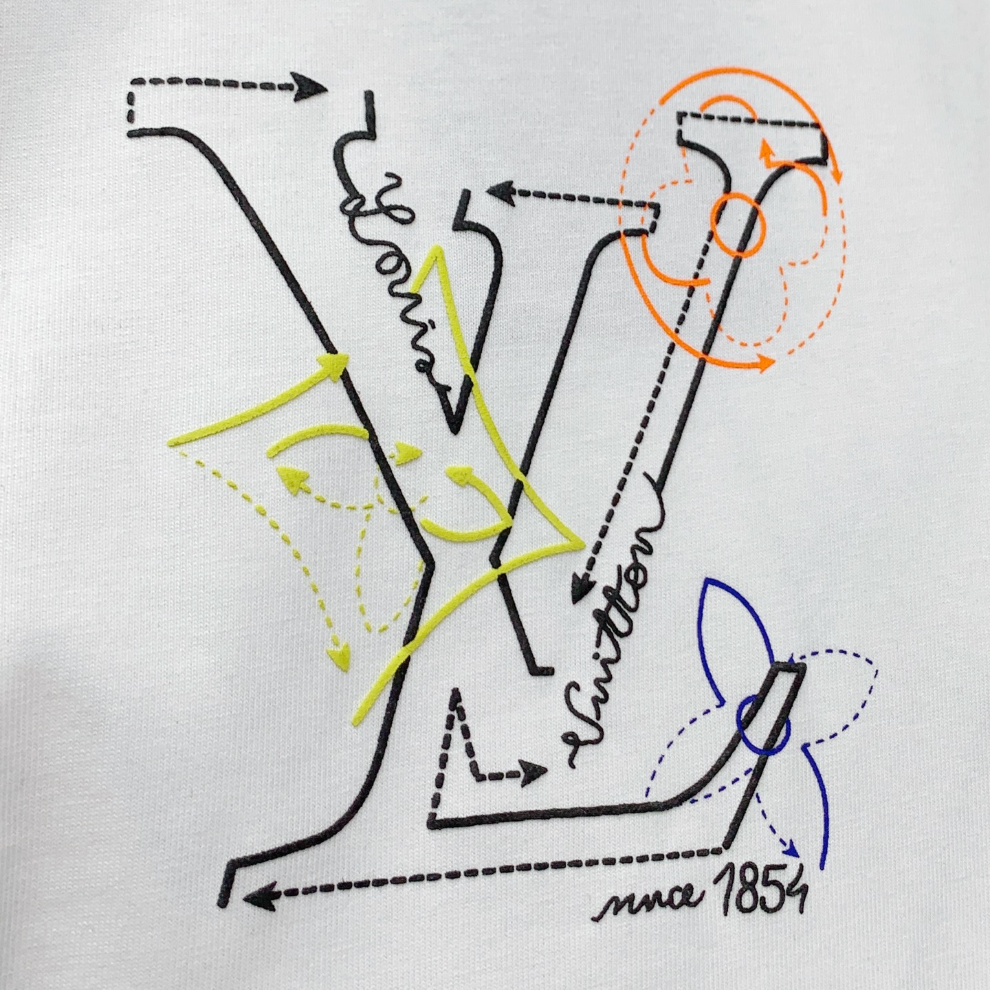 LV 个性艺术系列 短袖T恤服装,lv,男,女 6