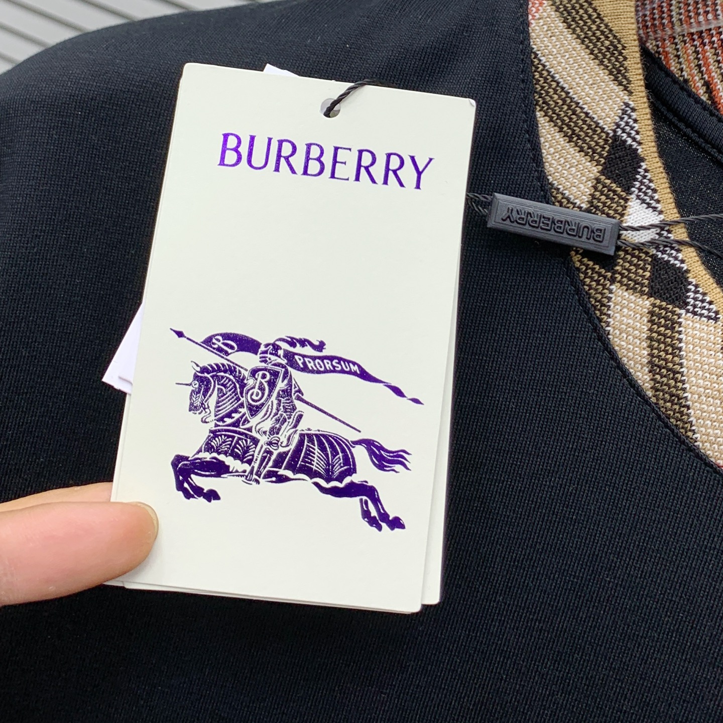 P巴宝莉2025春夏新款男女同款👫短袖T恤，最新款全网独家首上！！~既经典有时尚百搭，谁不爱啊，将经典再