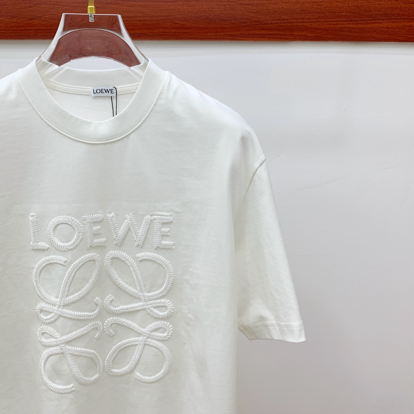 ss罗意威纯棉最新面料！经典标识图案logo时尚简约潮流短袖，最顶级的品质专柜原单短袖，顶级制作工艺进口