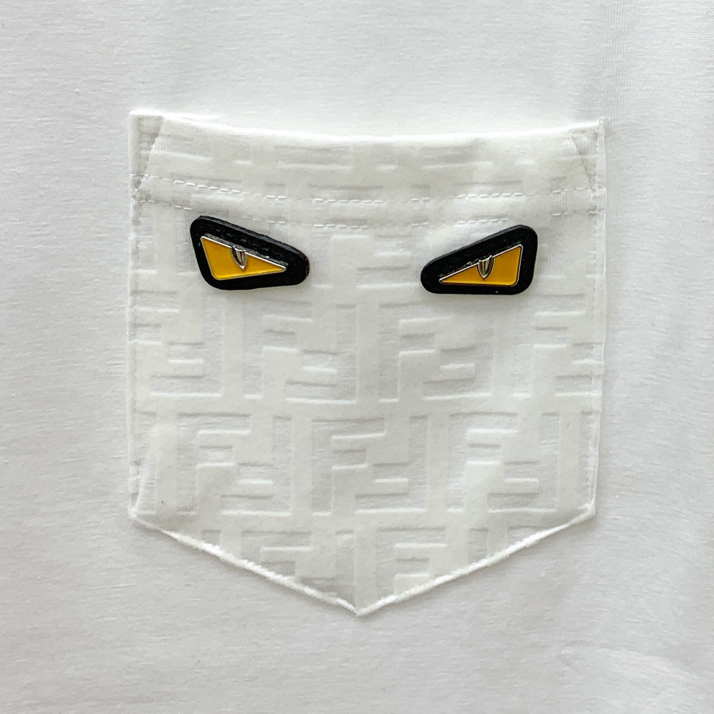 ss芬迪纯棉最新面料！经典标识图案logo时尚简约潮流短袖，最顶级的品质专柜原单短袖，顶级制作工艺进口面