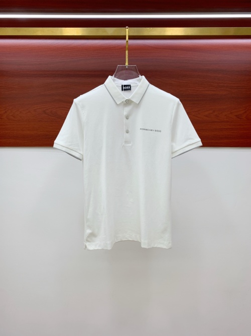 BOSS Men's Regular Fit Short-Sleeve Pique Polo Shirt with Logo 1 BOSS Men's Regular Fit Short-Sleeve Pique Polo Shirt with Logo