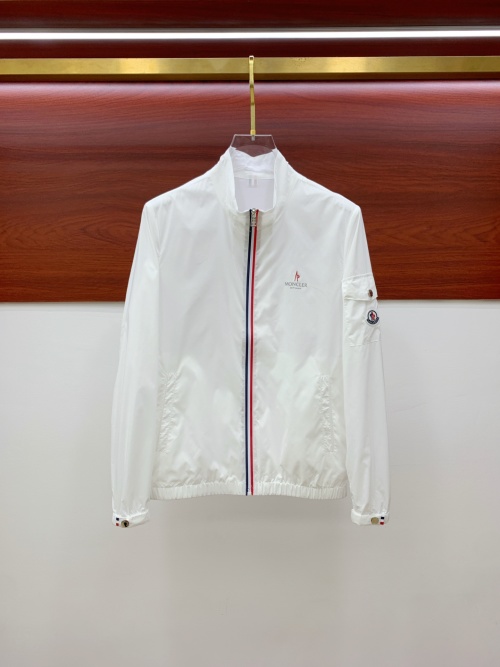 Moncler Men's Spring/Summer Lightweight Sunscreen Jacket - Breathable & Durable 1 Moncler Men's Spring/Summer Lightweight Sunscreen Jacket - Breathable & Durable
