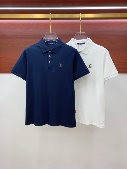 Louis Vuitton 2025SS Men's Polo Shirt with Logo - Classic & Elegant 1 Louis Vuitton 2025SS Men's Polo Shirt with Logo - Classic & Elegant