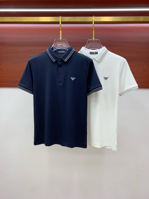Emporio Armani Men's Logo Polo Shirt Short Sleeve Cotton Pique 1 Emporio Armani Men's Logo Polo Shirt Short Sleeve Cotton Pique