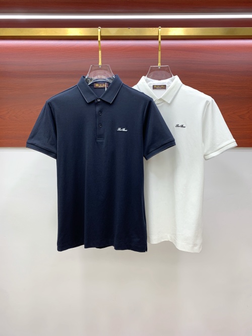 Loro Piana Men's Polo Shirt - Classic Fit, Premium Cotton, Embroidered Logo 1 Loro Piana Men's Polo Shirt - Classic Fit, Premium Cotton, Embroidered Logo