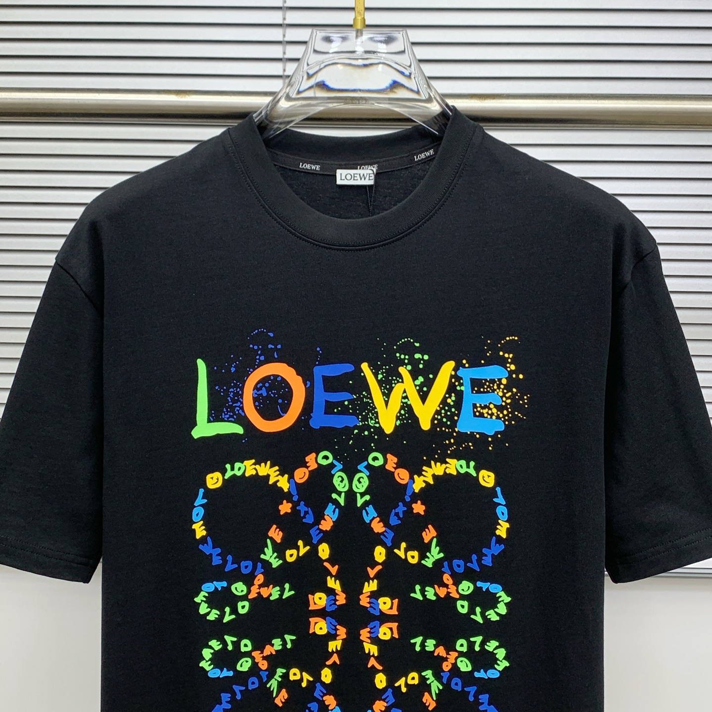 P罗意威2025夏季新款短袖T恤，个性艺术系列全网独家首发 百搭款细节处理完美纯棉面料十分精致 原版面料