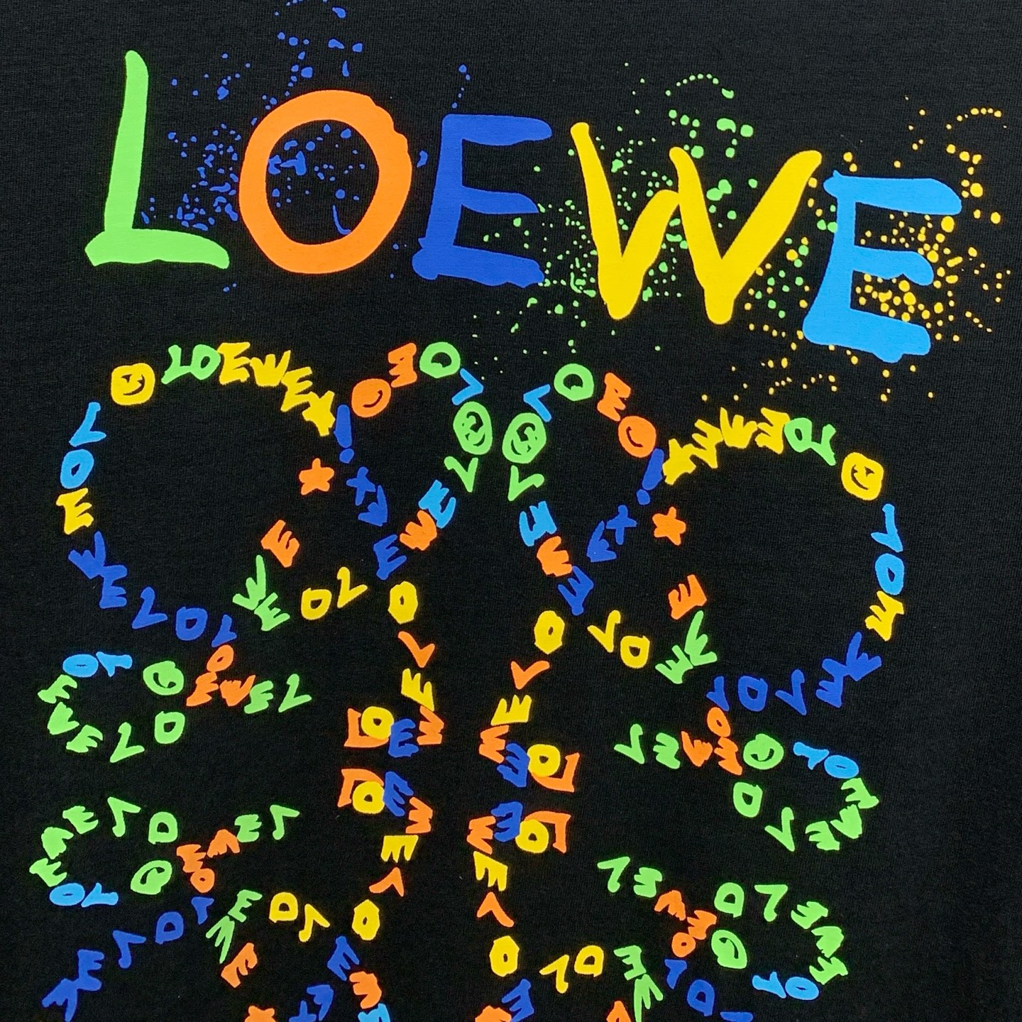 P罗意威2025夏季新款短袖T恤，个性艺术系列全网独家首发 百搭款细节处理完美纯棉面料十分精致 原版面料