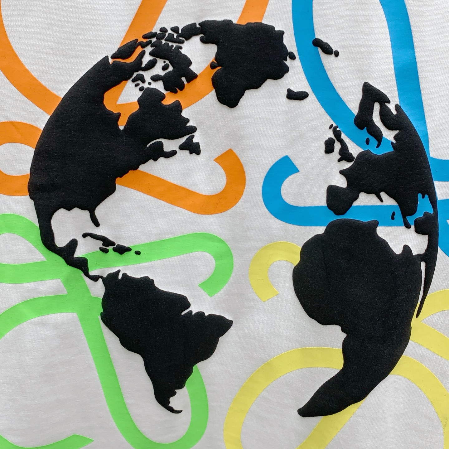 P罗意威2025夏季新款短袖T恤，个性艺术系列全网独家首发 百搭款细节处理完美纯棉面料十分精致 原版面料