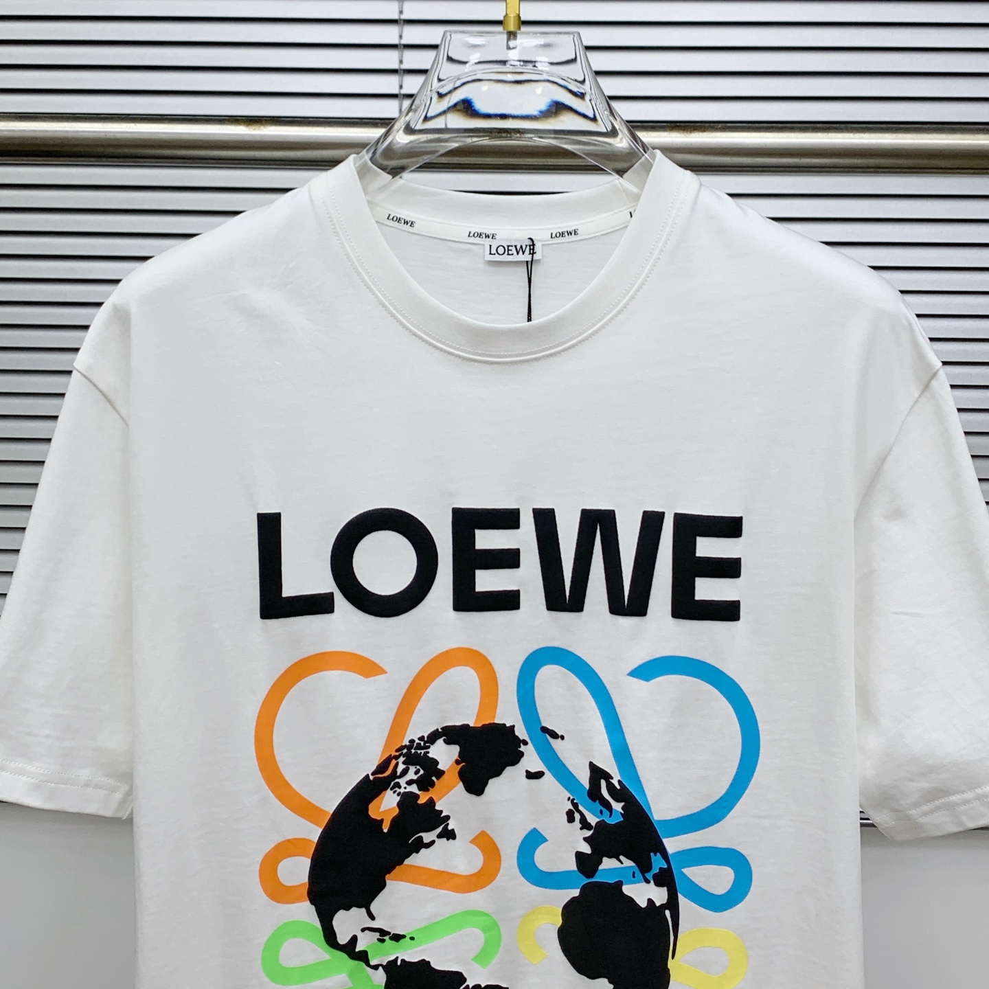 P罗意威2025夏季新款短袖T恤，个性艺术系列全网独家首发 百搭款细节处理完美纯棉面料十分精致 原版面料