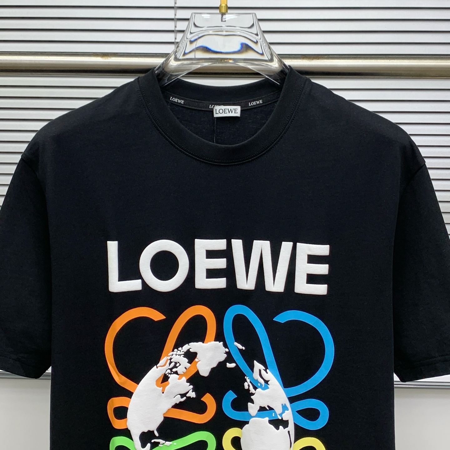 P罗意威2025夏季新款短袖T恤，个性艺术系列全网独家首发 百搭款细节处理完美纯棉面料十分精致 原版面料