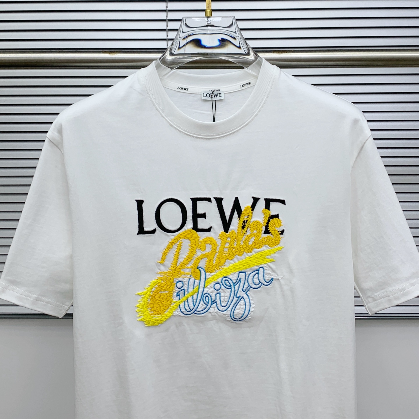 P罗意威2025夏季新款短袖T恤，个性艺术系列全网独家首发 百搭款细节处理完美纯棉面料十分精致 原版面料