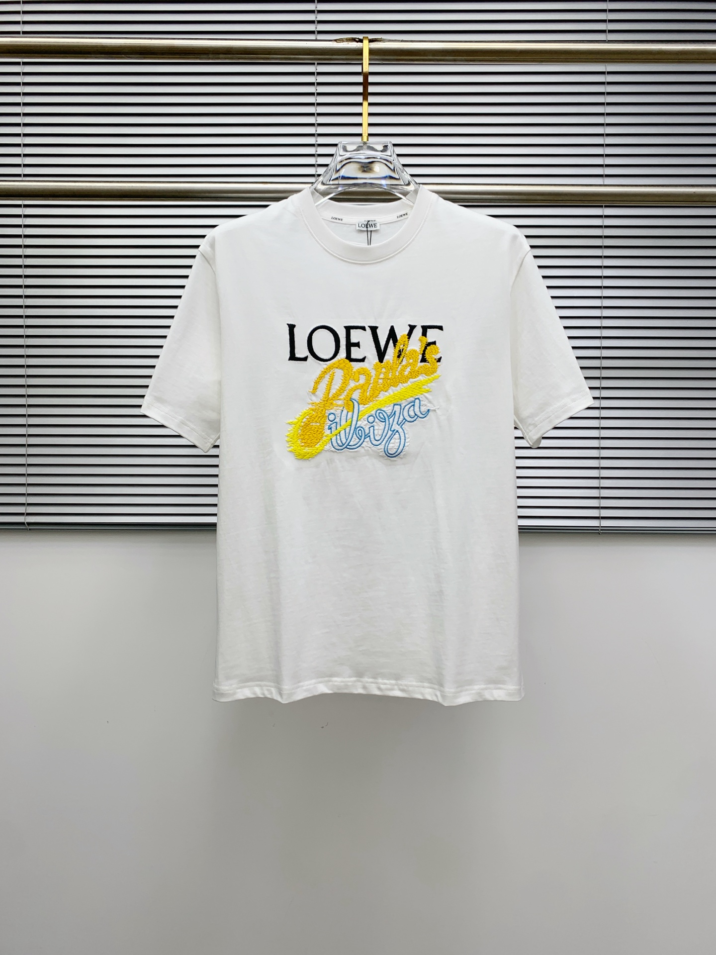 P罗意威2025夏季新款短袖T恤，个性艺术系列全网独家首发 百搭款细节处理完美纯棉面料十分精致 原版面料