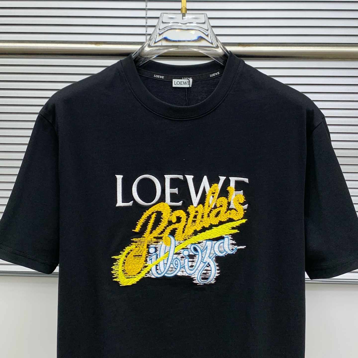 P罗意威2025夏季新款短袖T恤，个性艺术系列全网独家首发 百搭款细节处理完美纯棉面料十分精致 原版面料