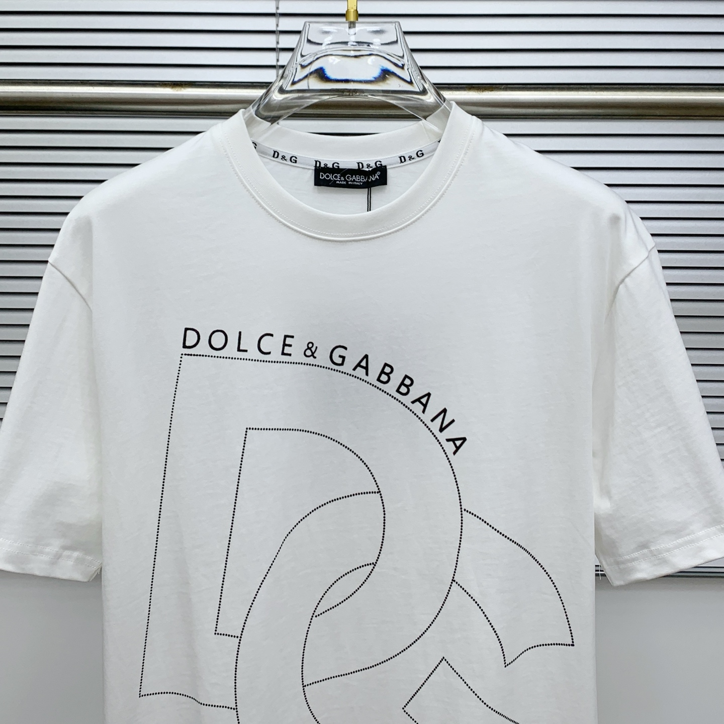 P杜嘉班纳2025夏季新款短袖T恤，个性艺术系列全网独家首发 百搭款细节处理完美纯棉面料十分精致 原版面