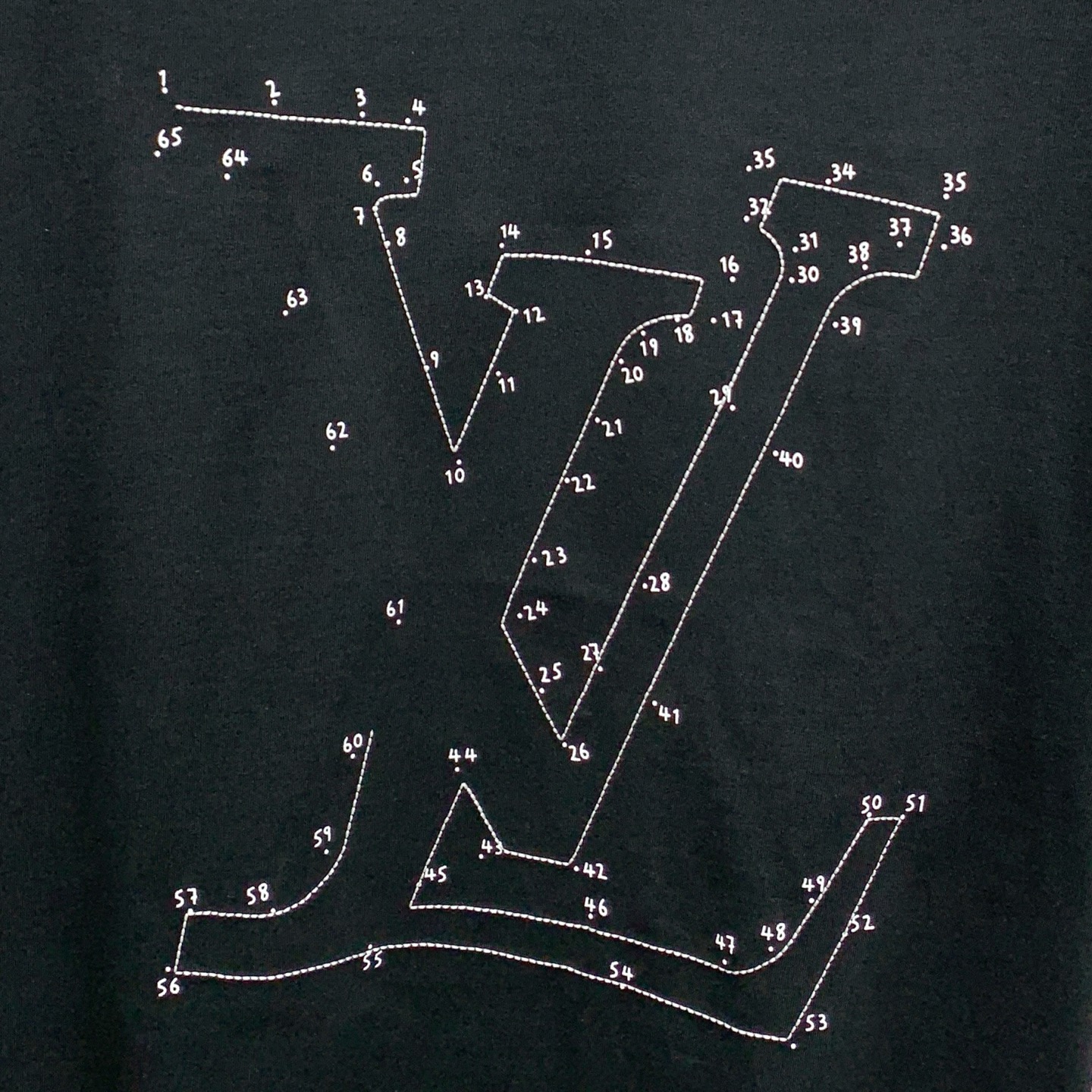 PLV2025夏季新款短袖T恤，个性艺术系列全网独家首发 百搭款细节处理完美纯棉面料十分精致 原版面料 