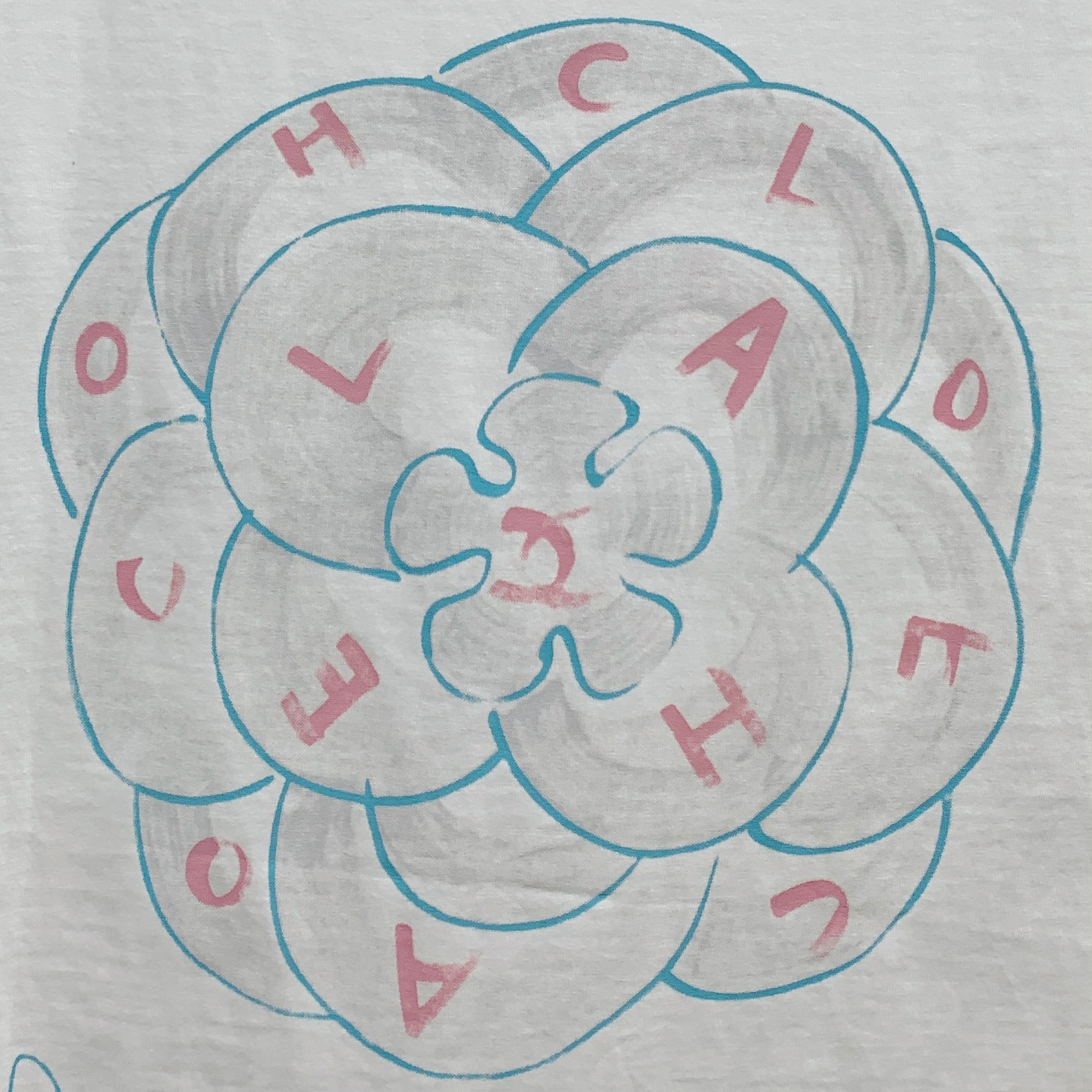 P香奈儿2025夏季新款短袖T恤，个性艺术系列全网独家首发 百搭款细节处理完美纯棉面料十分精致 原版面料