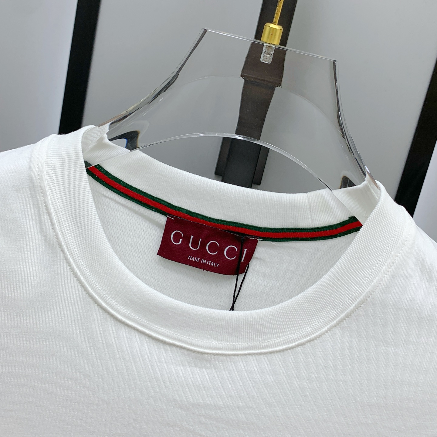 P古驰2025夏季新款短袖T恤，个性艺术系列全网独家首发 百搭款细节处理完美纯棉面料十分精致 原版面料 