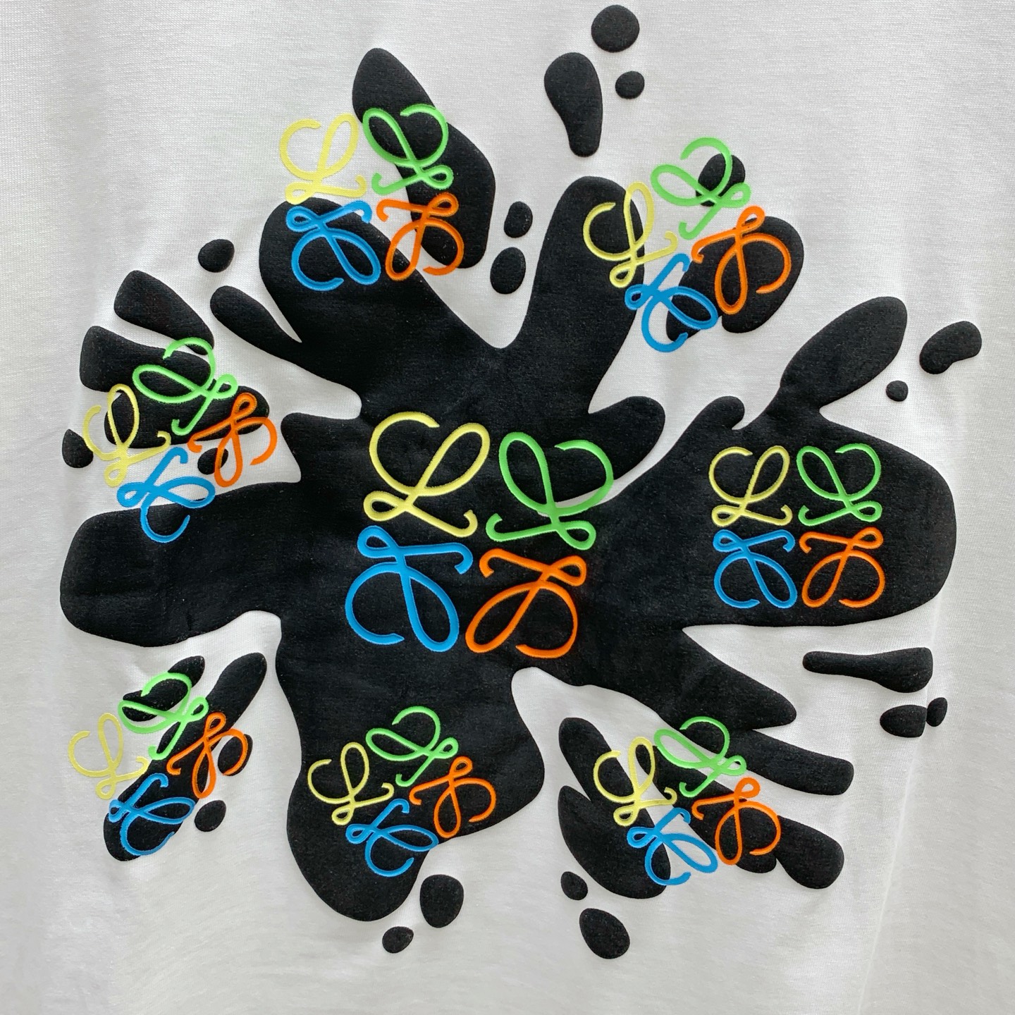 P罗意威2025夏季新款短袖T恤，个性艺术系列全网独家首发 百搭款细节处理完美纯棉面料十分精致 原版面料