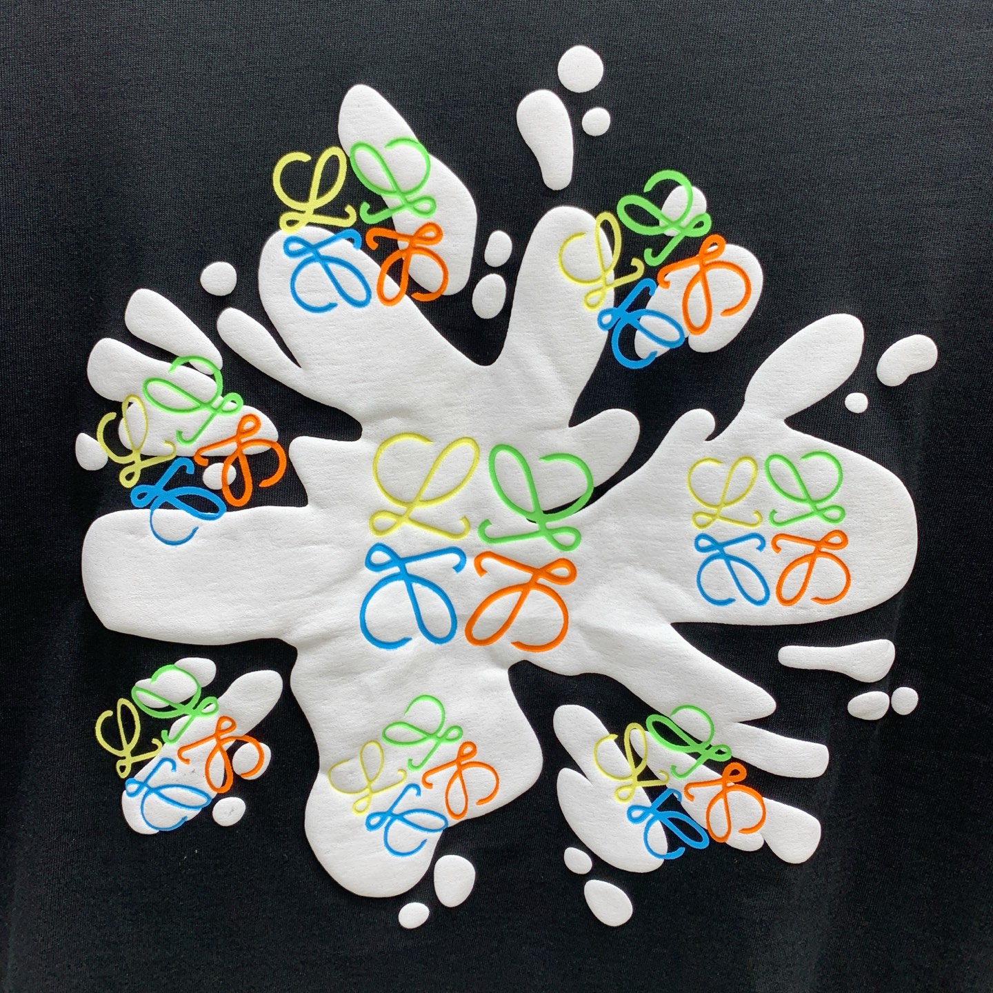 P罗意威2025夏季新款短袖T恤，个性艺术系列全网独家首发 百搭款细节处理完美纯棉面料十分精致 原版面料