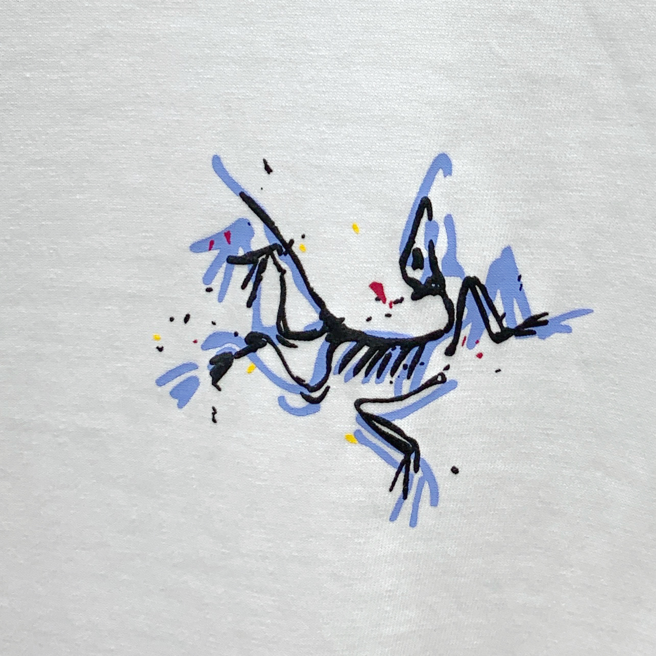 P始祖鸟2025夏季新款短袖T恤，个性艺术系列全网独家首发 百搭款细节处理完美纯棉面料十分精致 原版面料