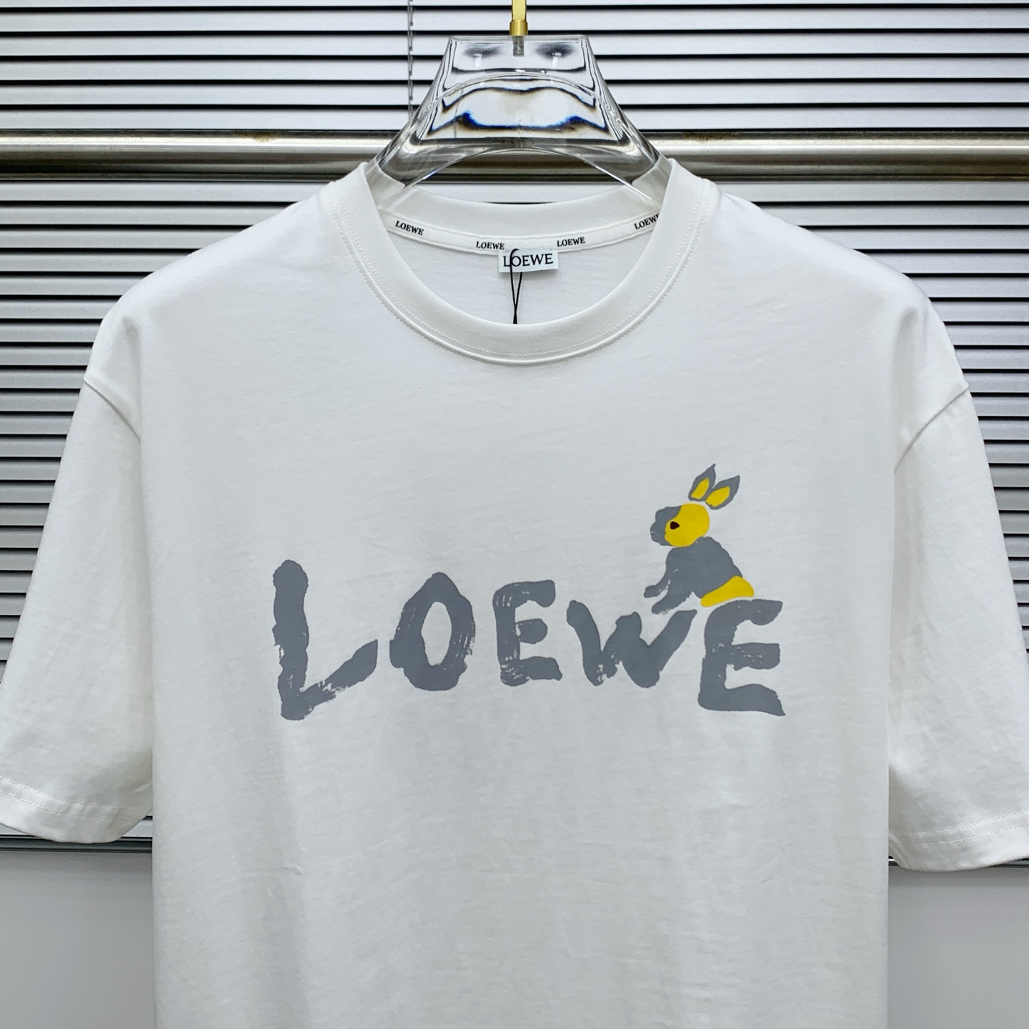 ss罗意威纯棉最新面料经典标识图案logo时尚简约潮流短袖，最顶级的品质专柜原单短袖，顶级制作工艺进口面