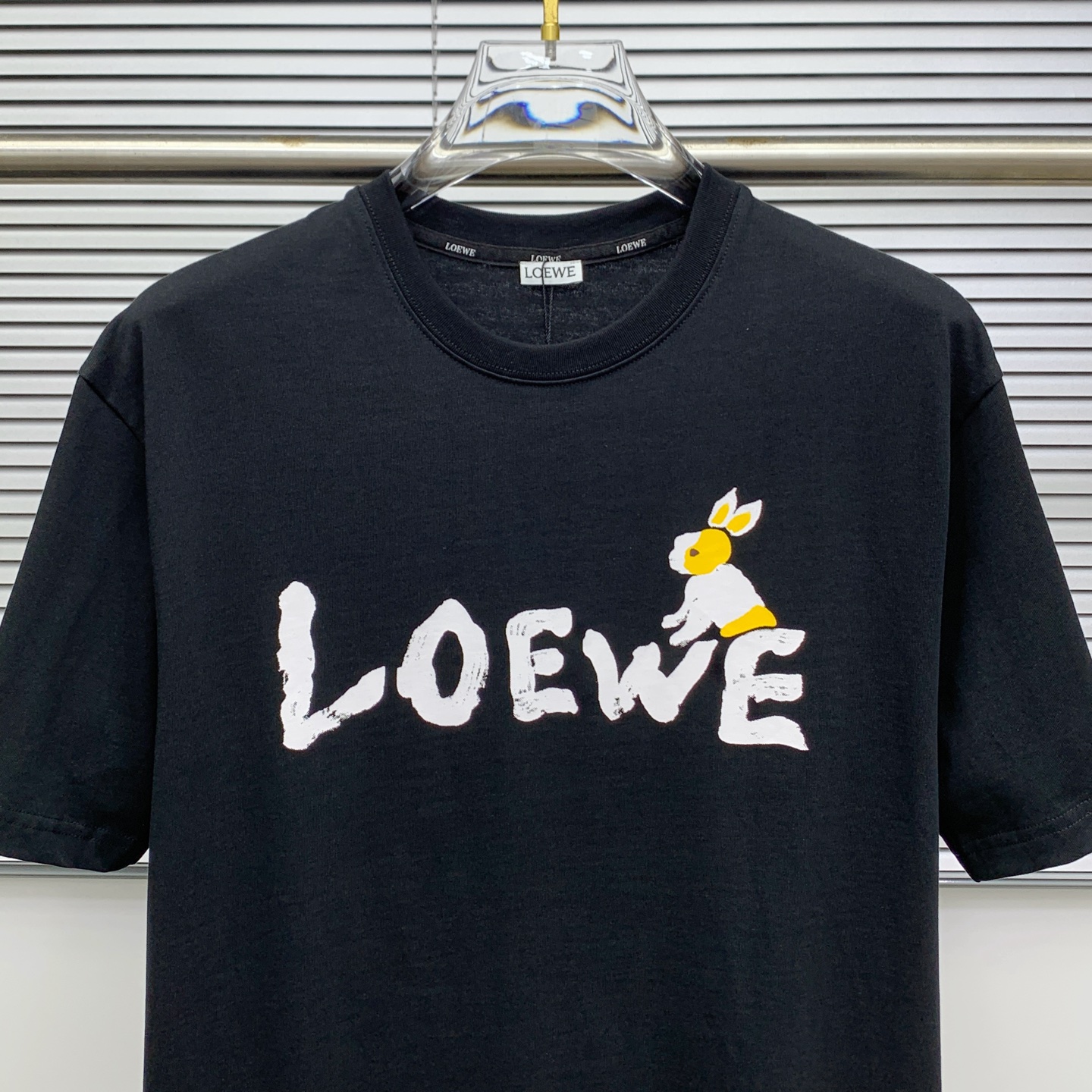 ss罗意威纯棉最新面料经典标识图案logo时尚简约潮流短袖，最顶级的品质专柜原单短袖，顶级制作工艺进口面