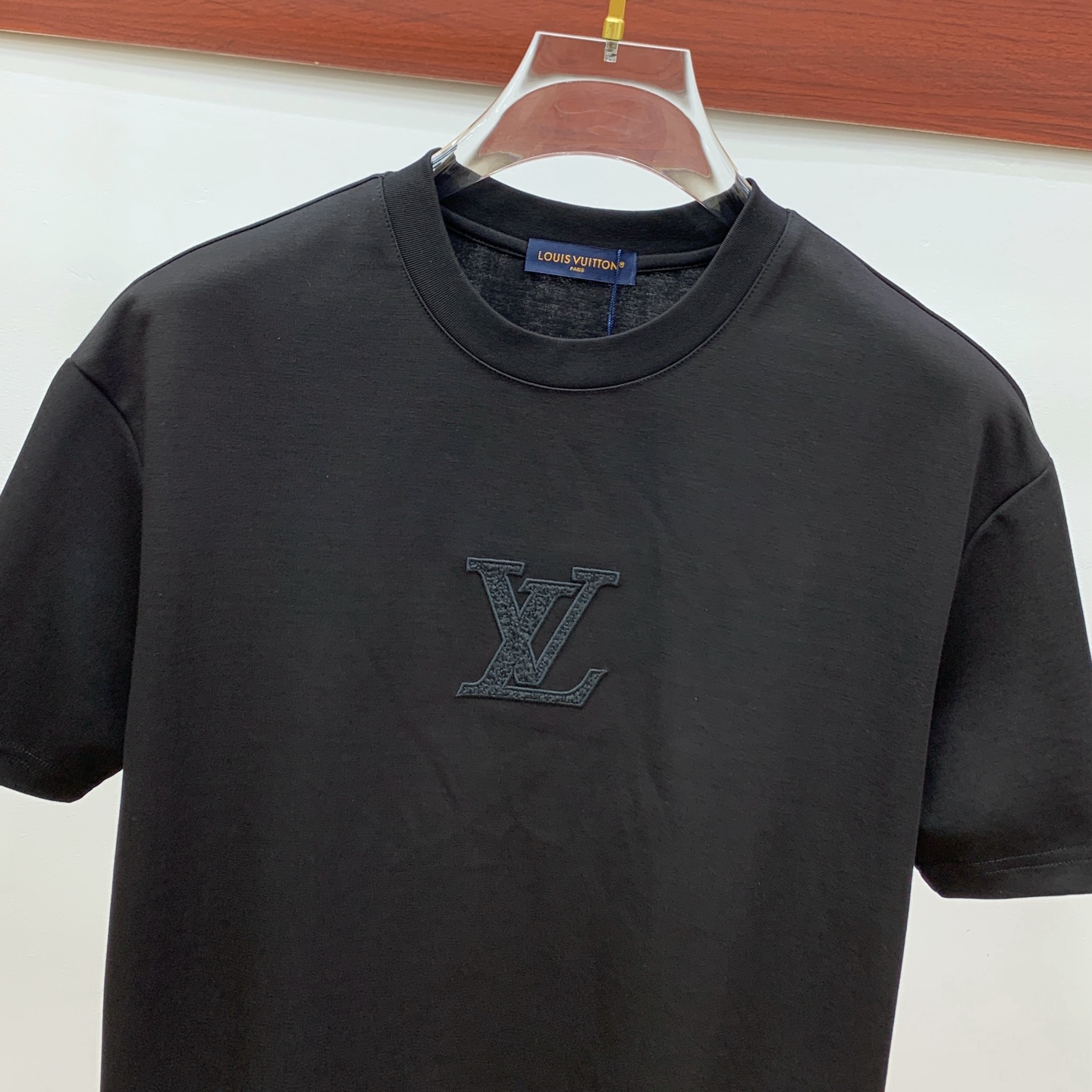 Louis Vuitton Men's Black Cotton Logo T-Shirt and Shorts Set 4 i1751637386055 4418 0 2