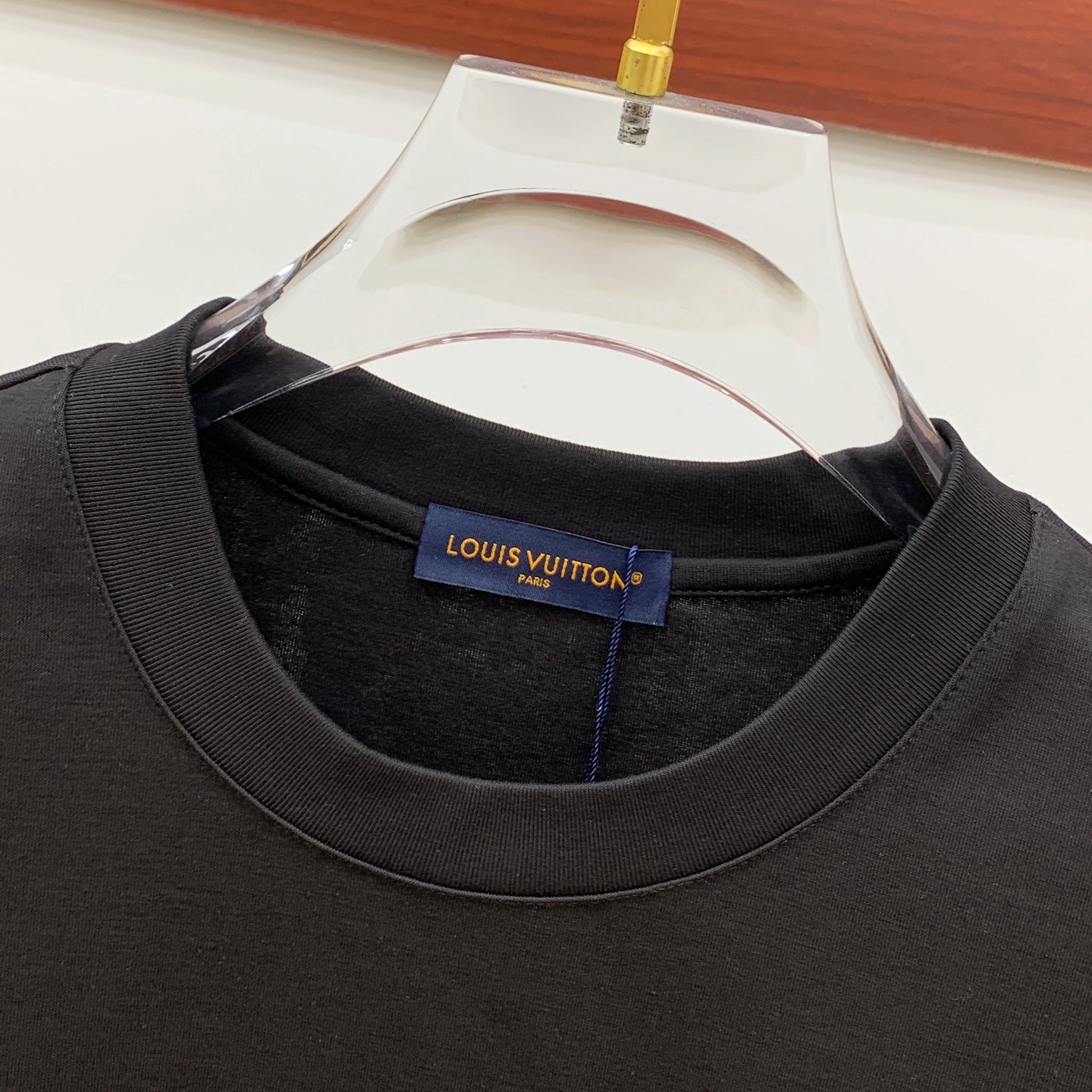 Louis Vuitton Men's Black Cotton Logo T-Shirt and Shorts Set 5 i1751637387761 3300 0 3