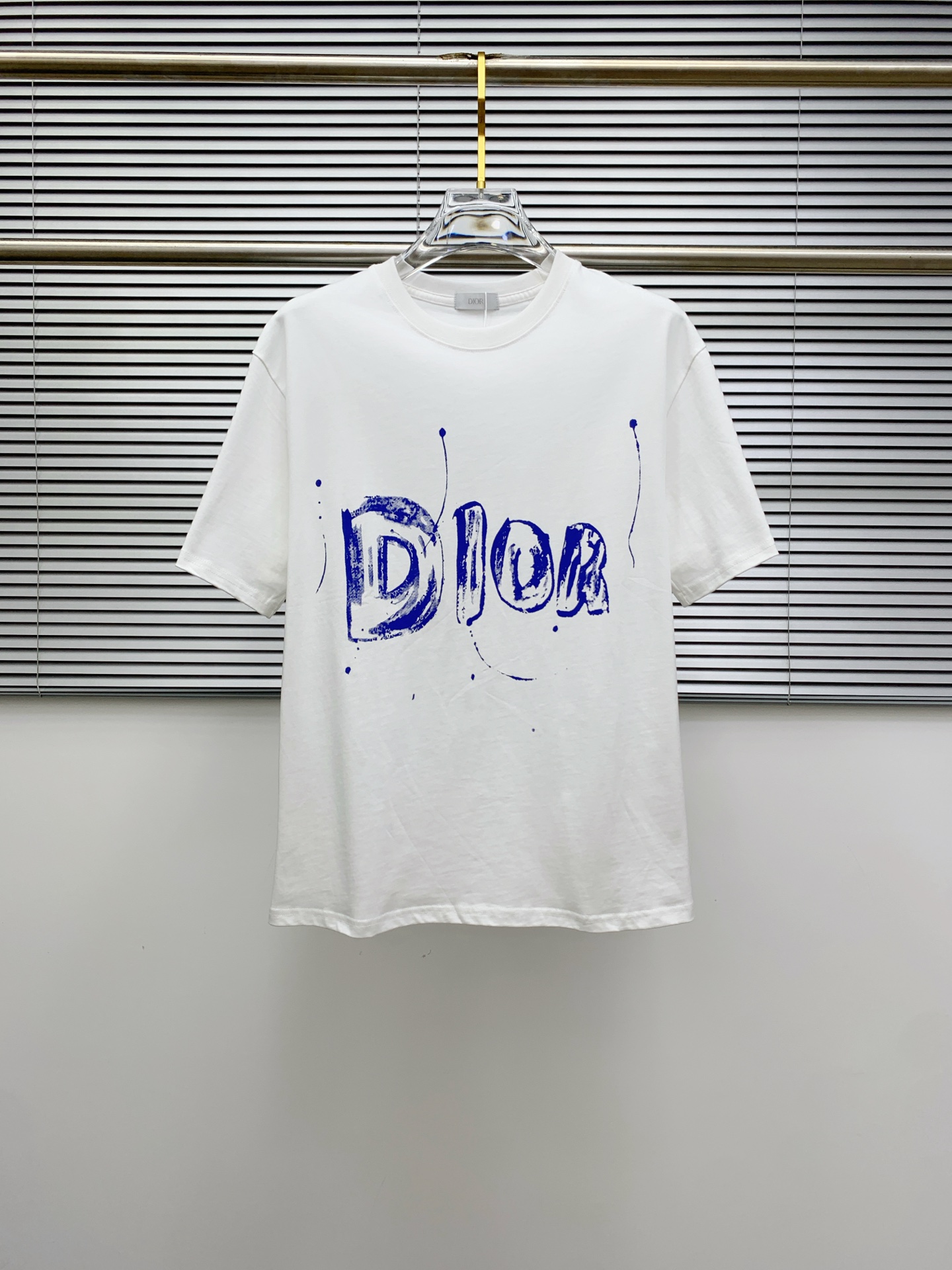 ss迪奥纯棉最新面料经典标识图案logo时尚简约潮流短袖，最顶级的品质专柜原单短袖，顶级制作工艺进口面料