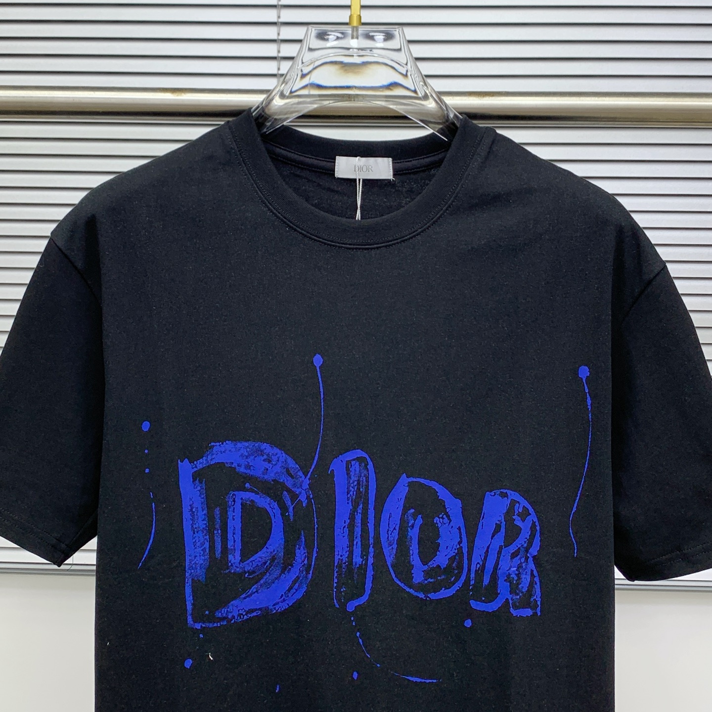 ss迪奥纯棉最新面料经典标识图案logo时尚简约潮流短袖，最顶级的品质专柜原单短袖，顶级制作工艺进口面料