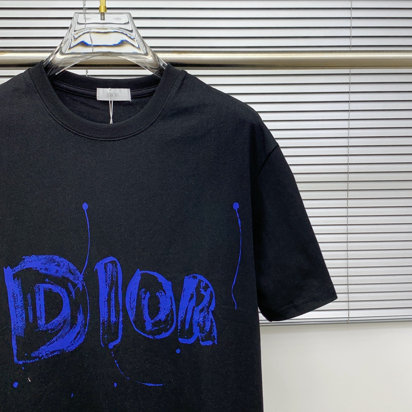 ss迪奥纯棉最新面料经典标识图案logo时尚简约潮流短袖，最顶级的品质专柜原单短袖，顶级制作工艺进口面料