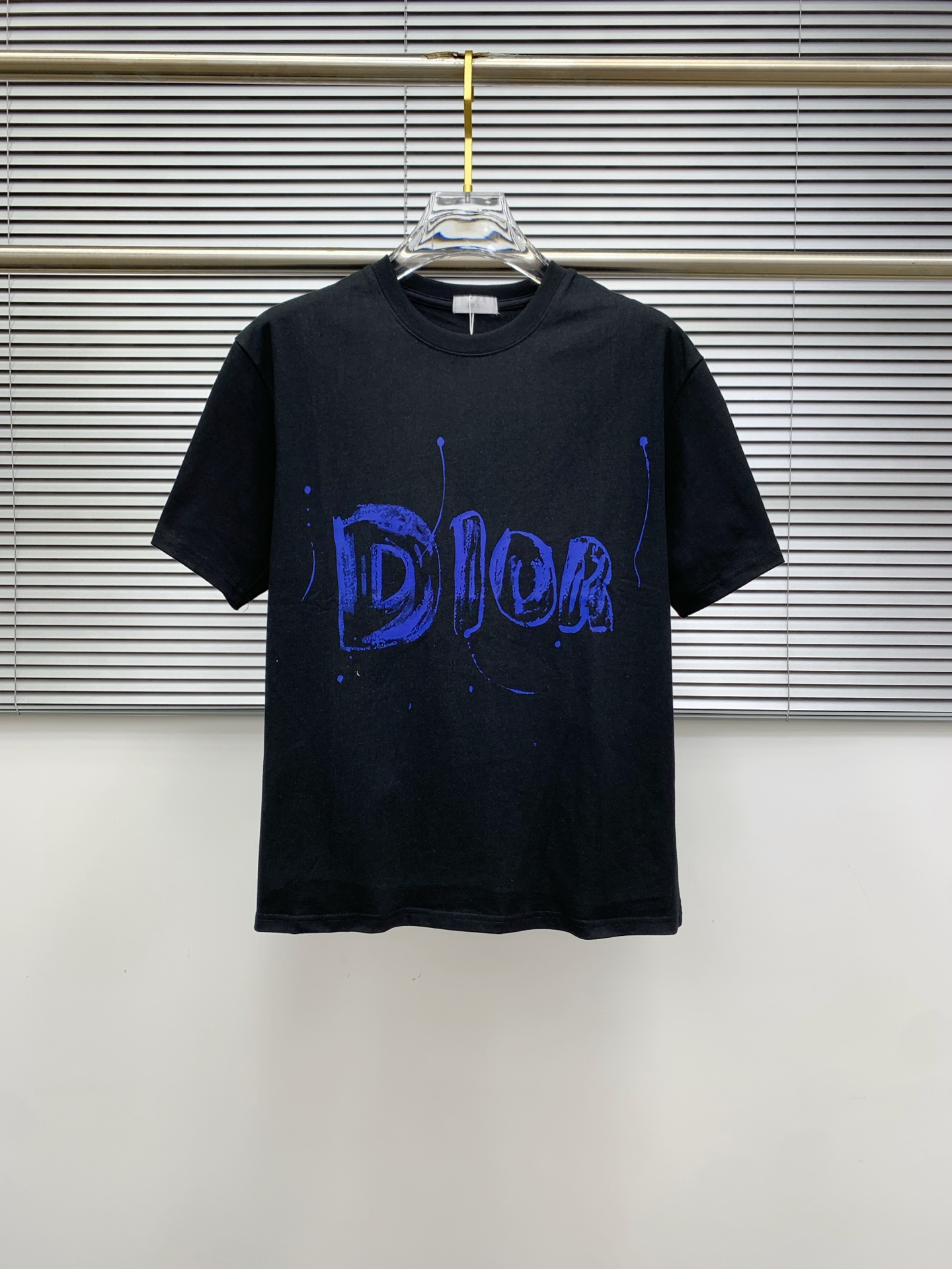 ss迪奥纯棉最新面料经典标识图案logo时尚简约潮流短袖，最顶级的品质专柜原单短袖，顶级制作工艺进口面料