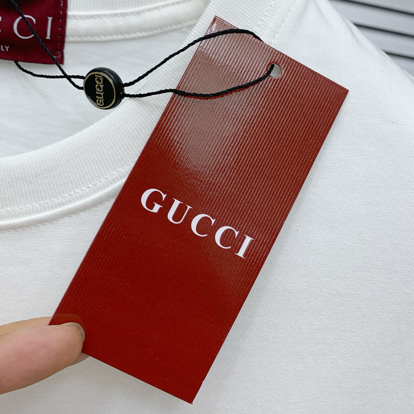 ss古驰纯棉最新面料经典标识图案logo时尚简约潮流短袖，最顶级的品质专柜原单短袖，顶级制作工艺进口面料