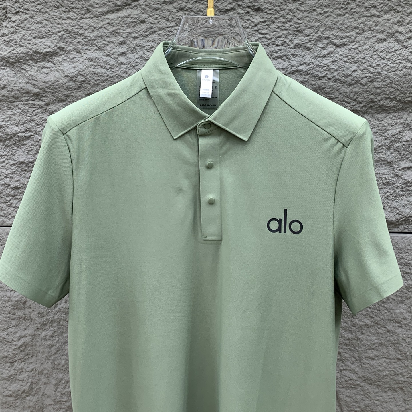 ss alo纯棉最新面料经典标识图案logo时尚简约潮流短袖，最顶级的品质专柜原单短袖，顶级制作工艺进口