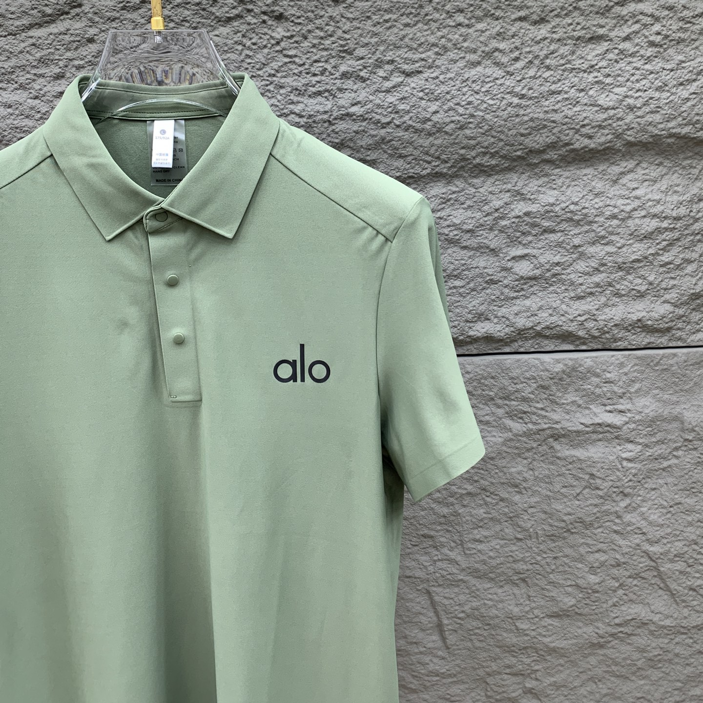 ss alo纯棉最新面料经典标识图案logo时尚简约潮流短袖，最顶级的品质专柜原单短袖，顶级制作工艺进口