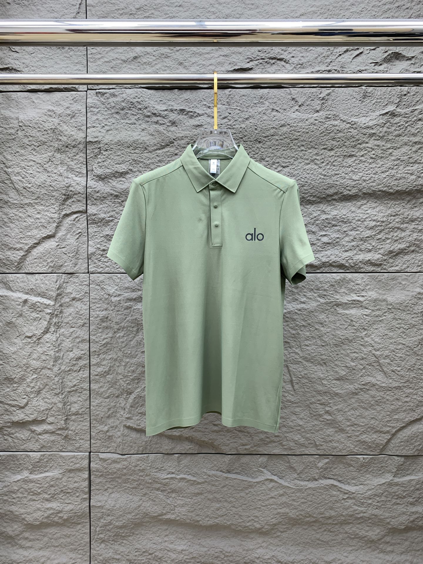 ss alo纯棉最新面料经典标识图案logo时尚简约潮流短袖，最顶级的品质专柜原单短袖，顶级制作工艺进口