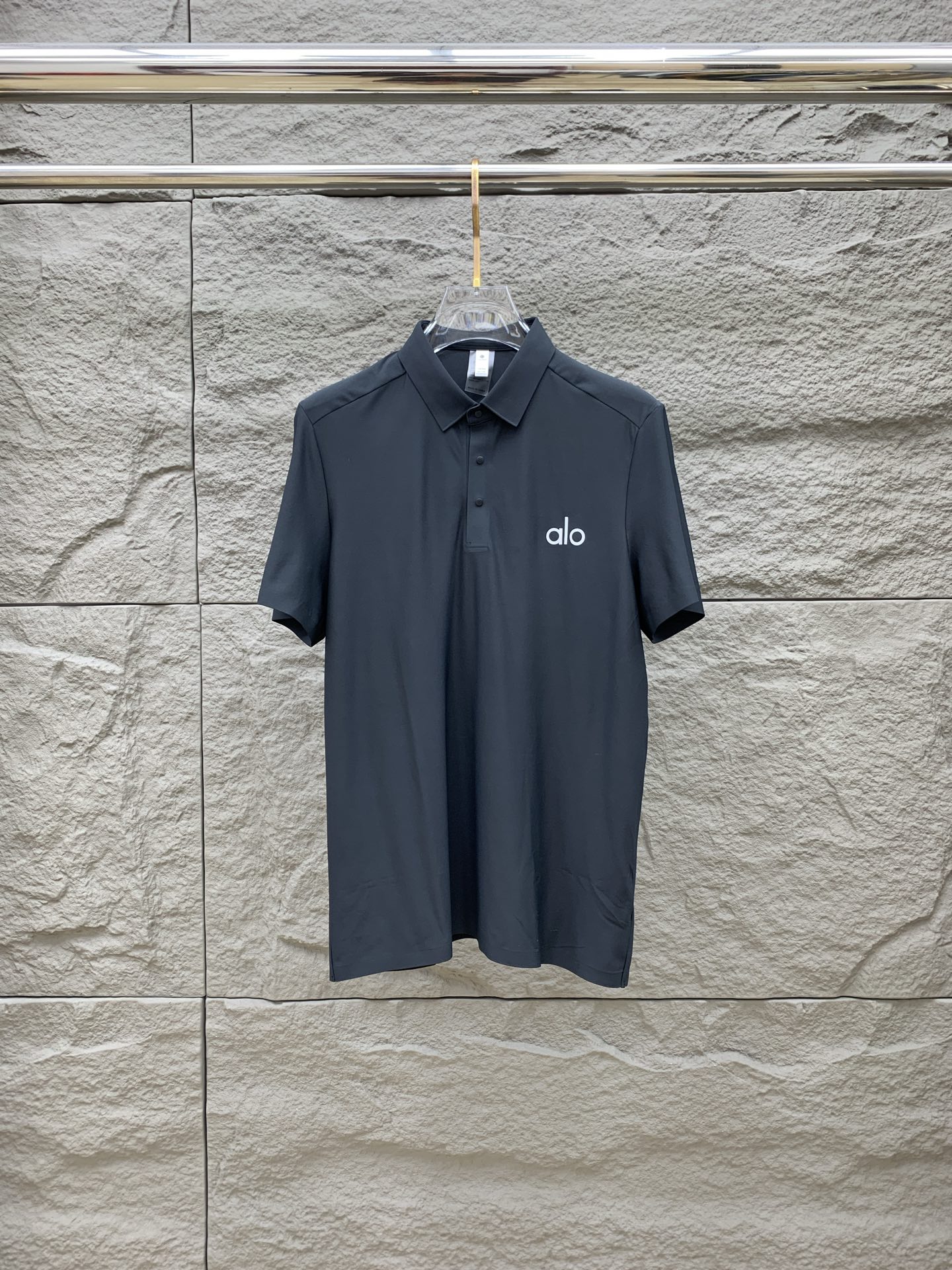 ss alo纯棉最新面料经典标识图案logo时尚简约潮流短袖，最顶级的品质专柜原单短袖，顶级制作工艺进口