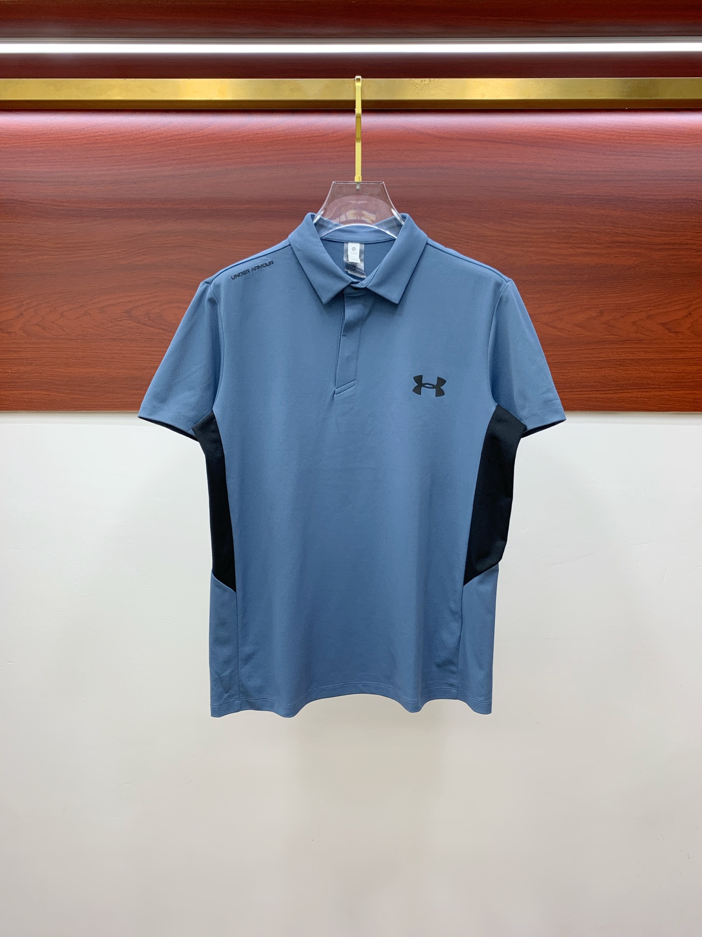 ss 安德玛纯棉最新面料经典标识图案logo时尚简约潮流短袖，最顶级的品质专柜原单短袖，顶级制作工艺进口