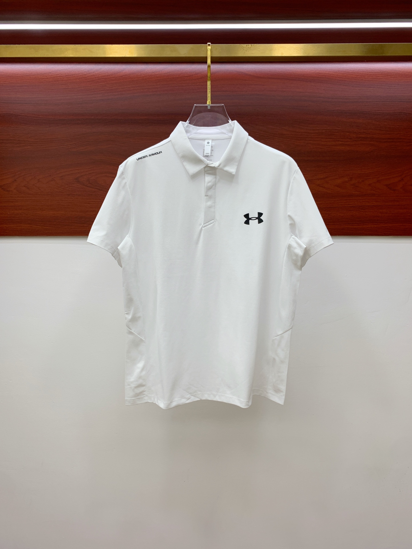 ss 安德玛纯棉最新面料经典标识图案logo时尚简约潮流短袖，最顶级的品质专柜原单短袖，顶级制作工艺进口