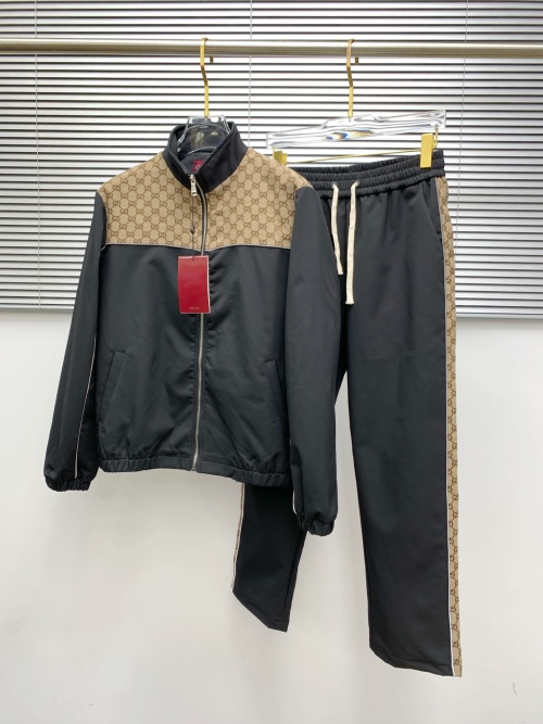 Gucci 2025 Fall/Winter Luxury Tracksuit with Multiple Pockets and Zippers 1 Gucci 2025 Fall/Winter Luxury Tracksuit with Multiple Pockets and Zippers