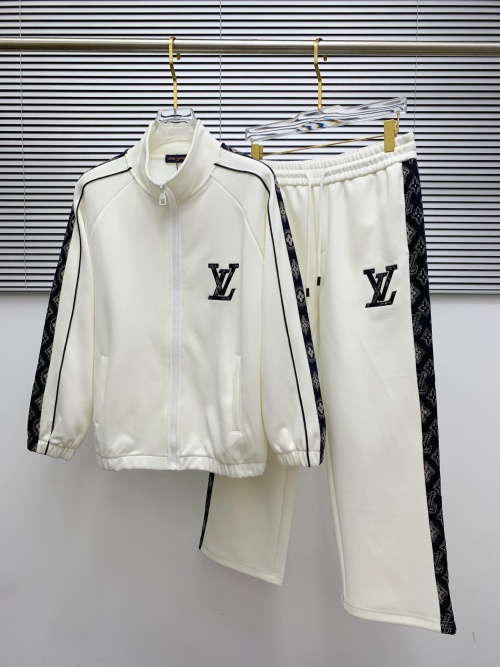 Louis Vuitton Monogram Jacquard Co-ord Set,Zip-Up Jacket and Joggers 1 Louis Vuitton Monogram Jacquard Co-ord Set,Zip-Up Jacket and Joggers