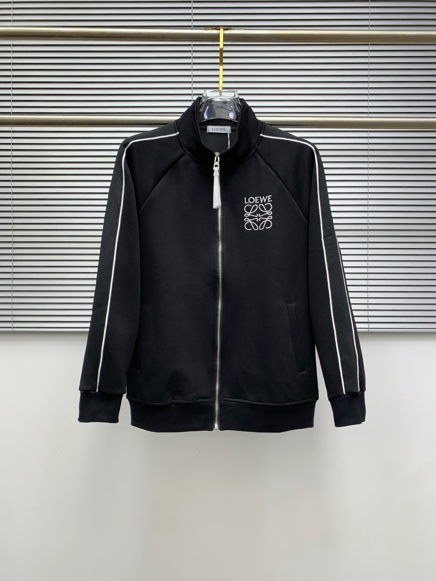 Loewe Men's Black Tracksuit with Logo, Slim Fit, Sizes M-XXXL 3 i1755786113032 7165 0 1