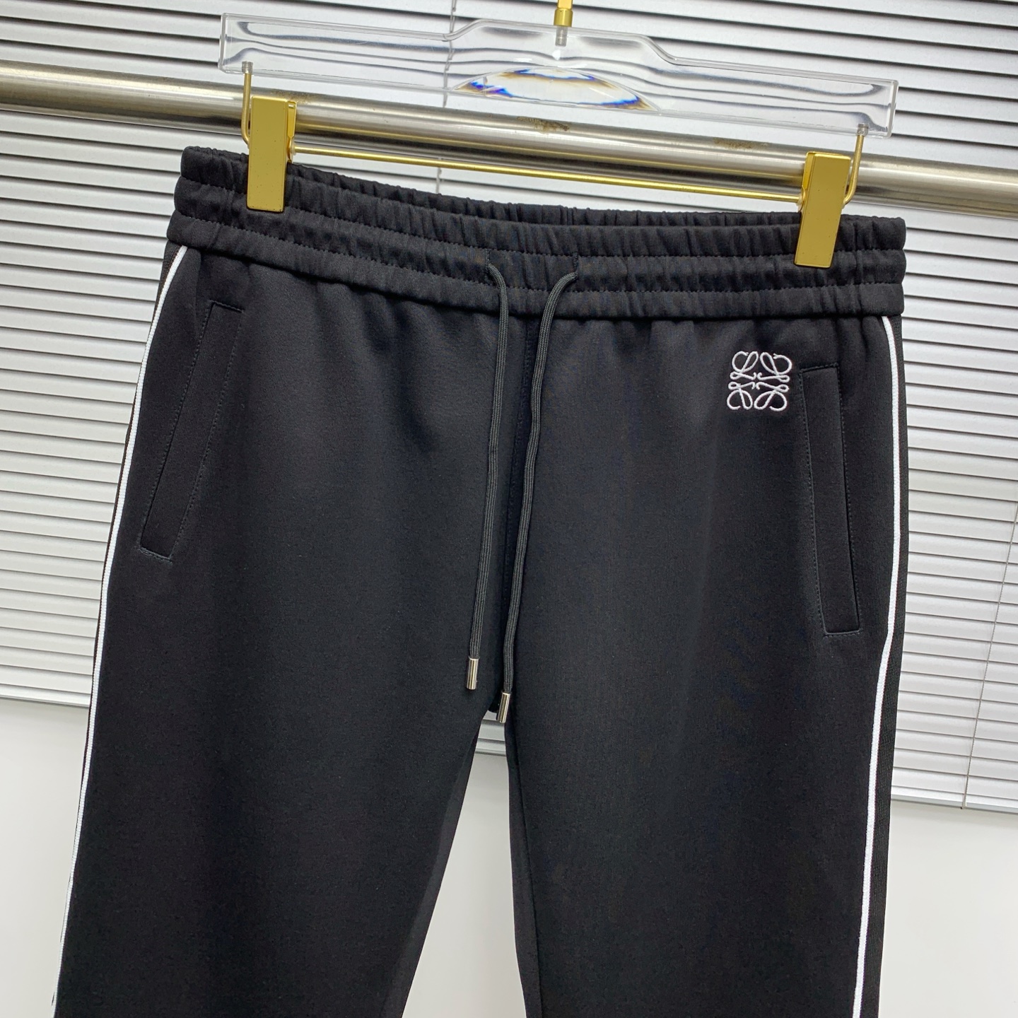 Loewe Men's Black Tracksuit with Logo, Slim Fit, Sizes M-XXXL 9 i1755786113061 9142 0 7