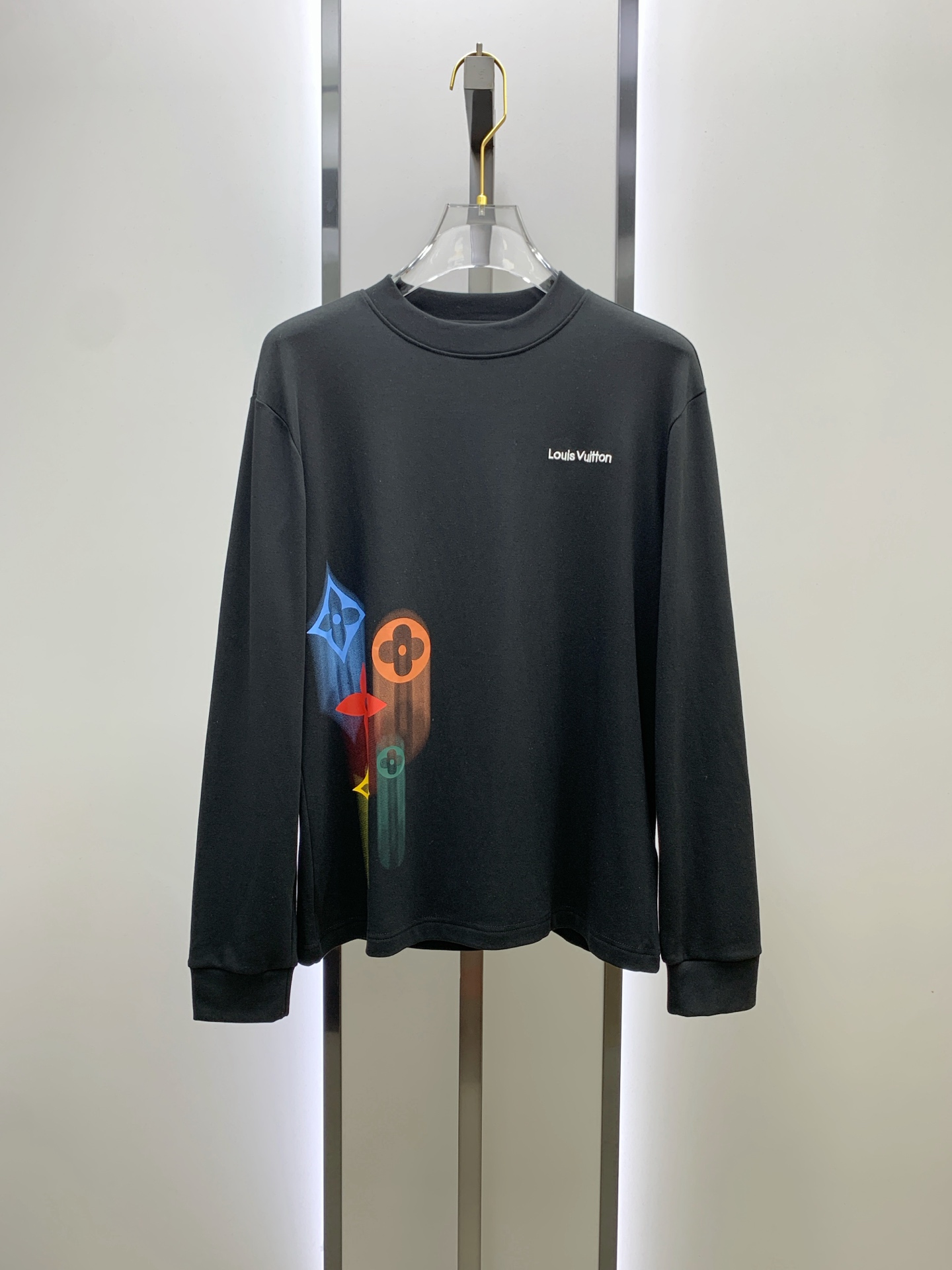 PLV 25ss秋季【新品】新款贸易订单圆领长袖打底长袖T恤网红款！上身舒适透气，不僵硬，整体有着丰富的