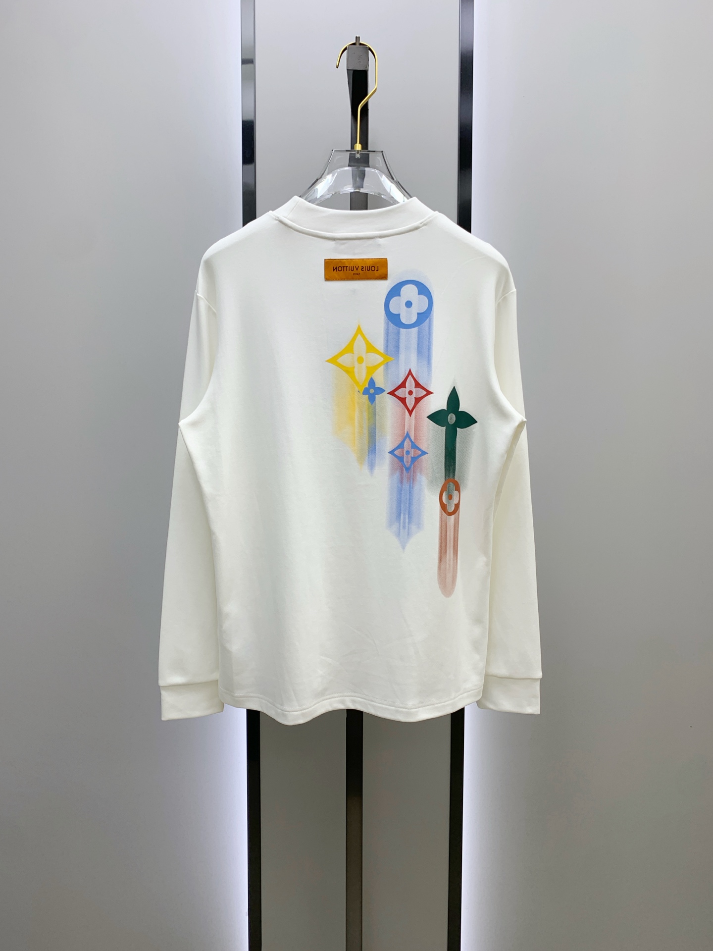 PLV 25ss秋季【新品】新款贸易订单圆领长袖打底长袖T恤网红款！上身舒适透气，不僵硬，整体有着丰富的