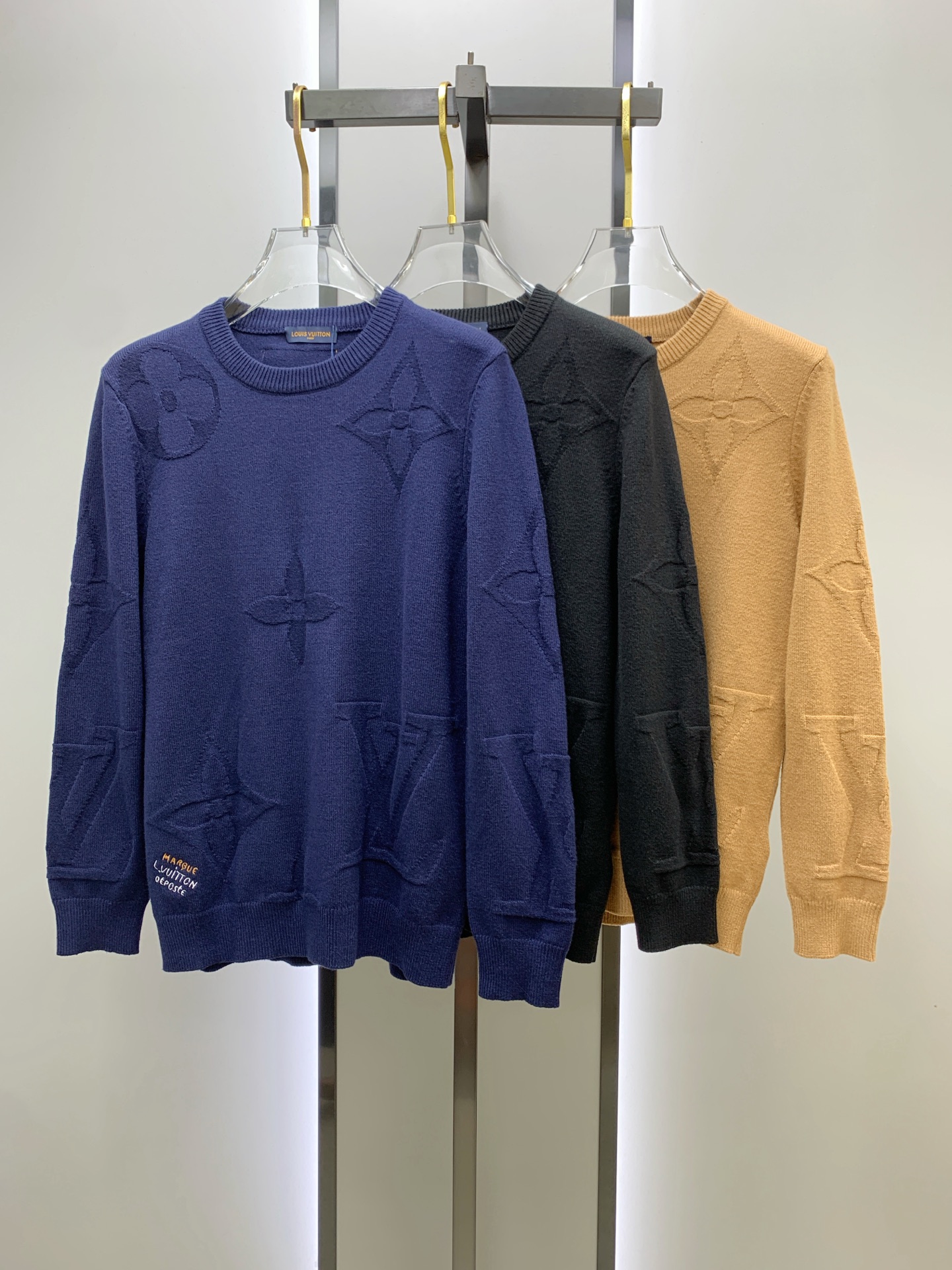 PLV 25ss秋冬【新品】毛衣专供狠货，进口原版科技羊毛精纺！精细针织一体，色彩混织纯手工技艺呈现 档