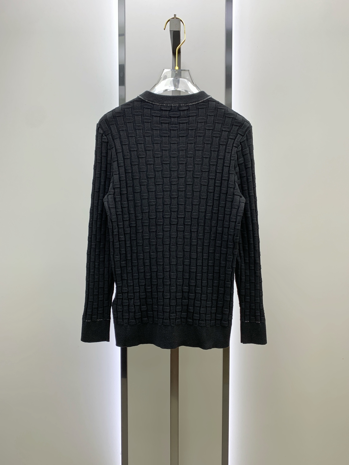 P普拉达25ss秋冬【新品】毛衣专供狠货，进口原版科技羊毛精纺！精细针织一体，色彩混织纯手工技艺呈现 档