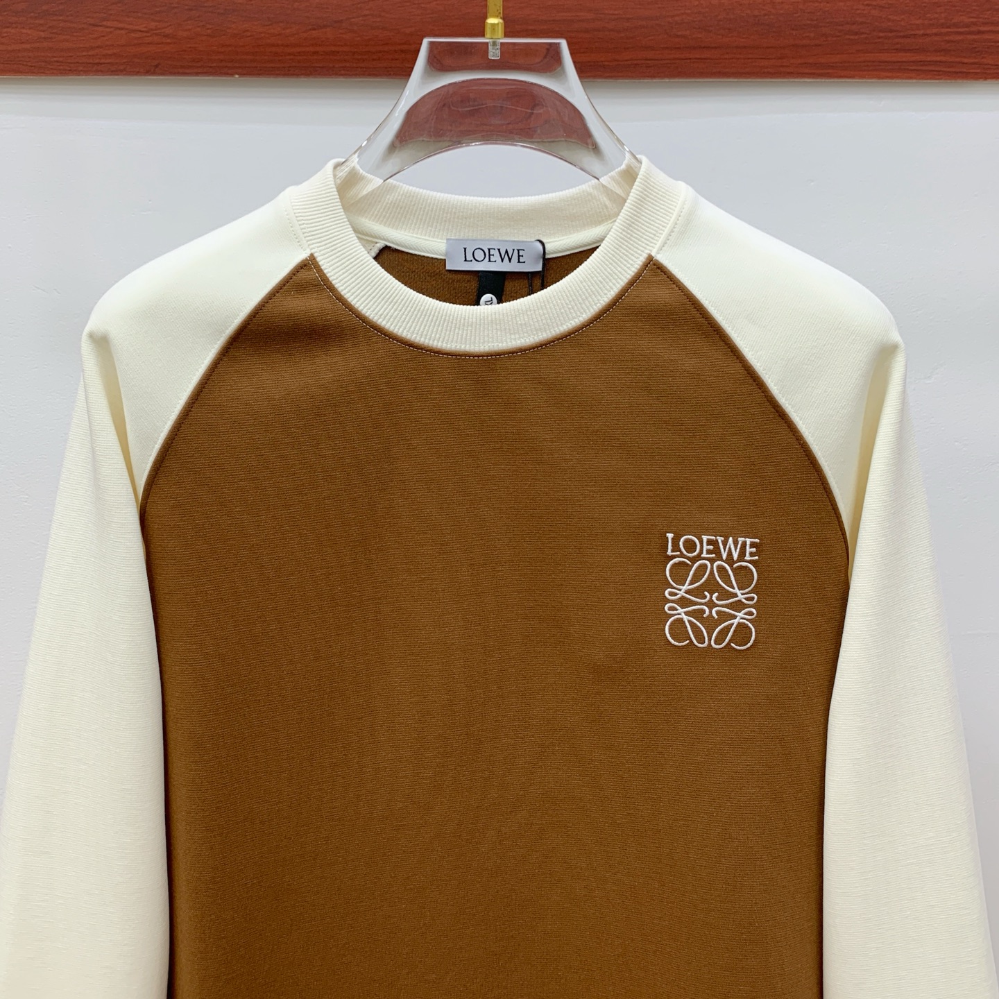 P罗意威25SS【新品】最新最顶级版本精美工艺圆领卫衣，最顶级的品质专柜原单套头衫，顶级制作工艺进口面料