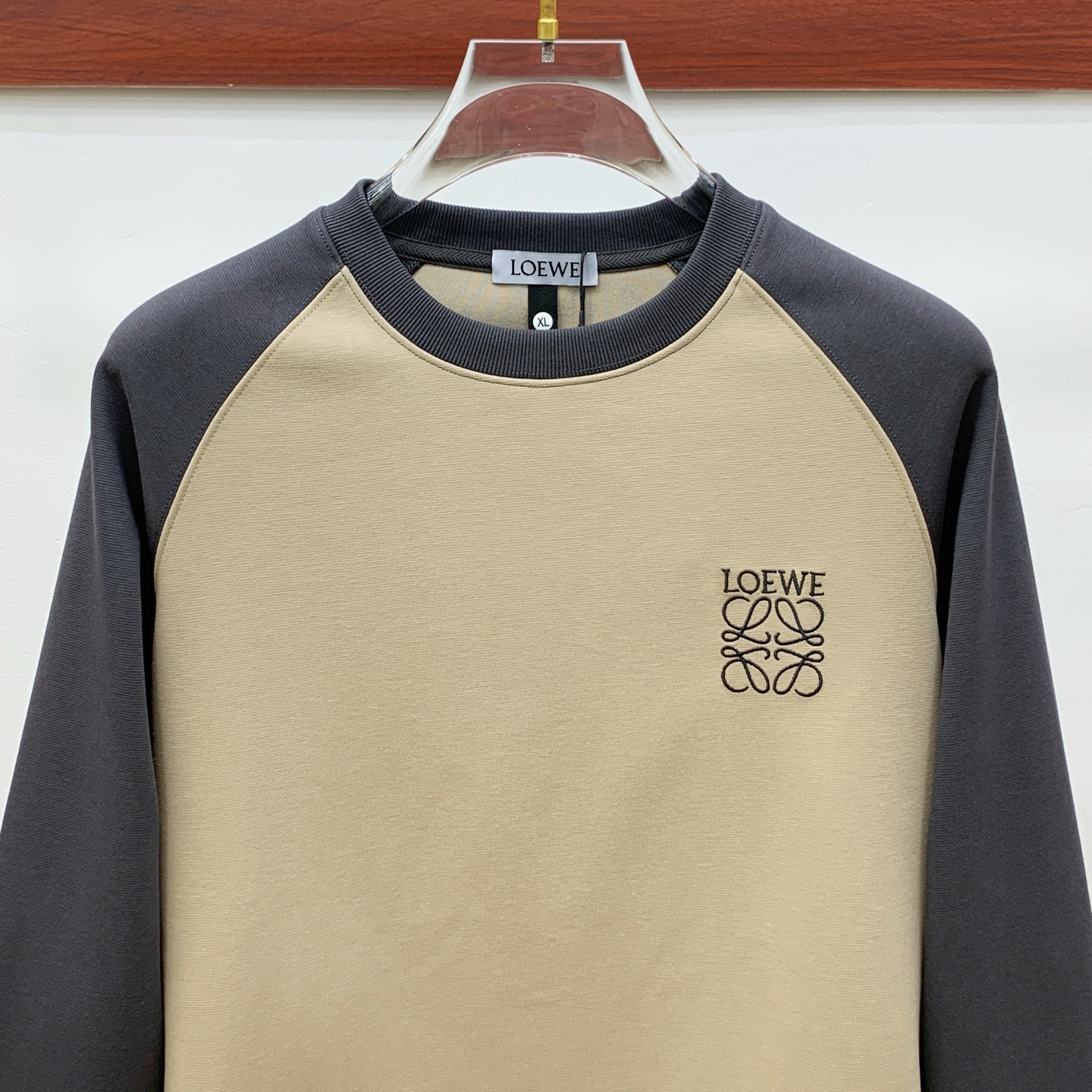 P罗意威25SS【新品】最新最顶级版本精美工艺圆领卫衣，最顶级的品质专柜原单套头衫，顶级制作工艺进口面料