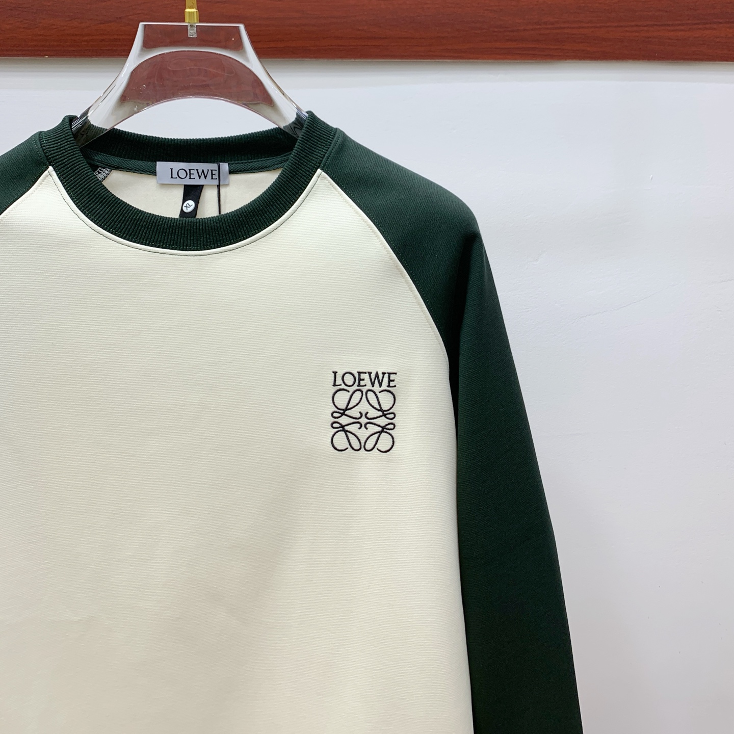 P罗意威25SS【新品】最新最顶级版本精美工艺圆领卫衣，最顶级的品质专柜原单套头衫，顶级制作工艺进口面料